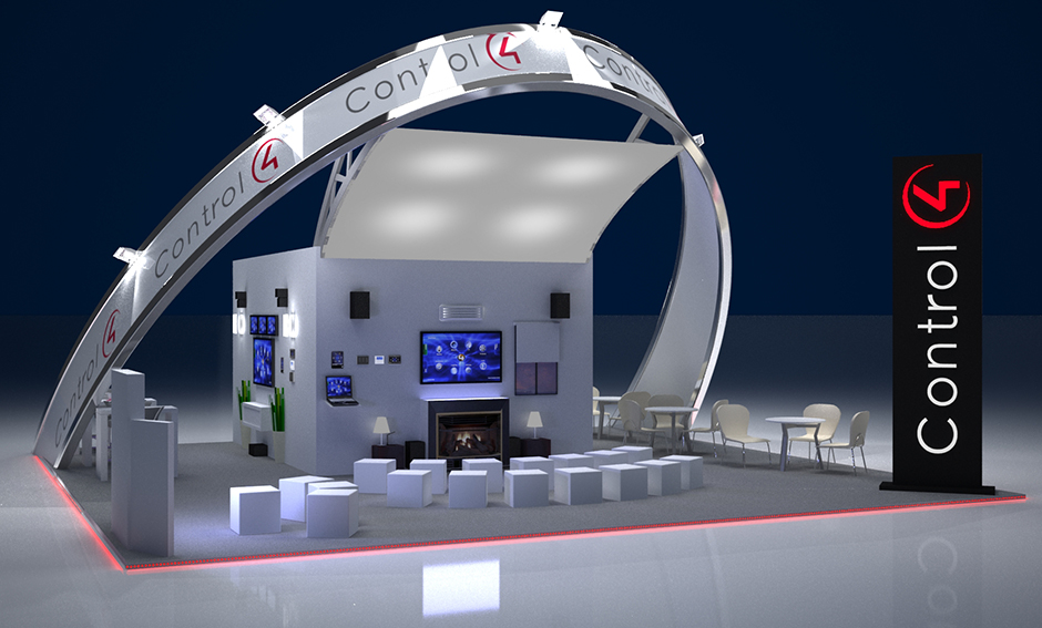 Control 4 Stand Tasarım