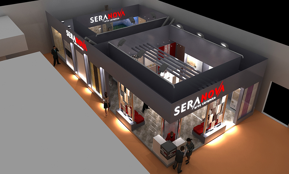 Seranova Seramik CHERSAI 2013 Stand Tasarım