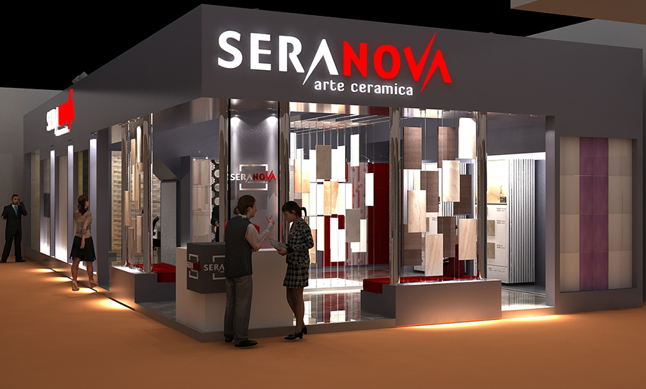 Seranova Seramik CHERSAI 2013 Stand Tasarım