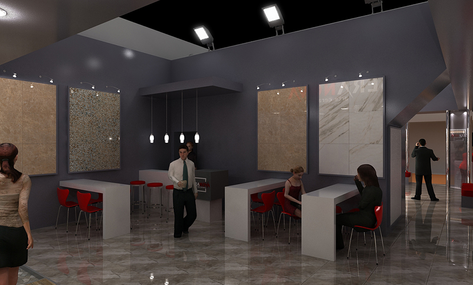 Seranova Seramik CHERSAI 2013 Stand Tasarım