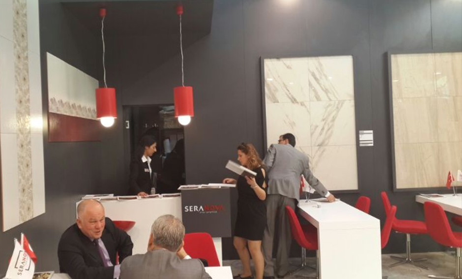 Seranova Seramik CHERSAI 2013 Stand Tasarım