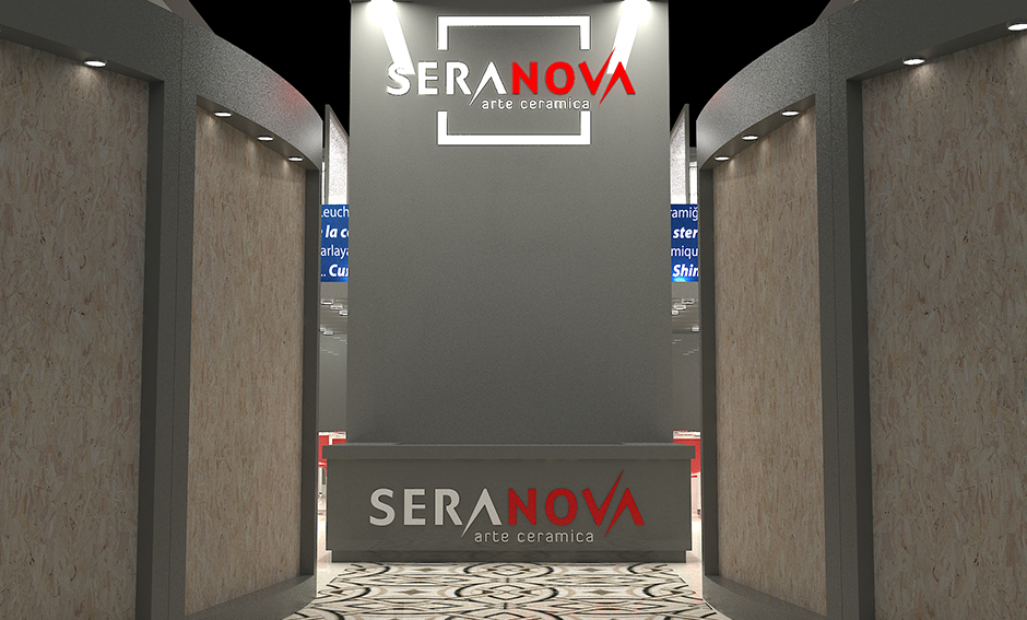 Seranova Seramik UNICERA 2014 Stand Tasarım