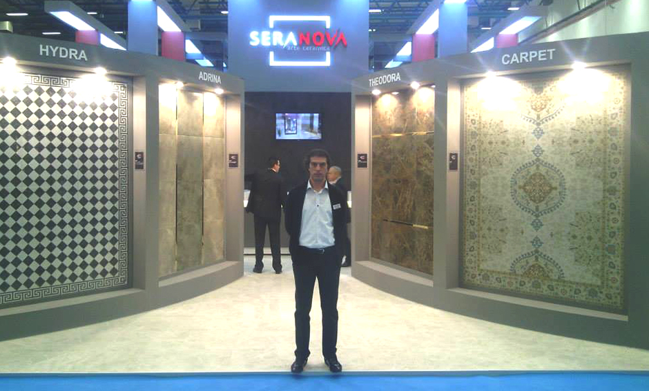 Seranova Seramik UNICERA 2014 Stand Tasarım